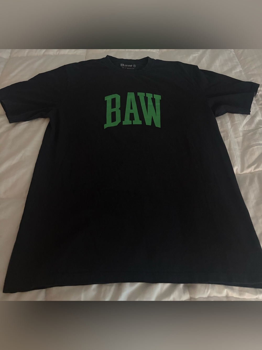 BAW Black Graphic T-Shirt Size Medium